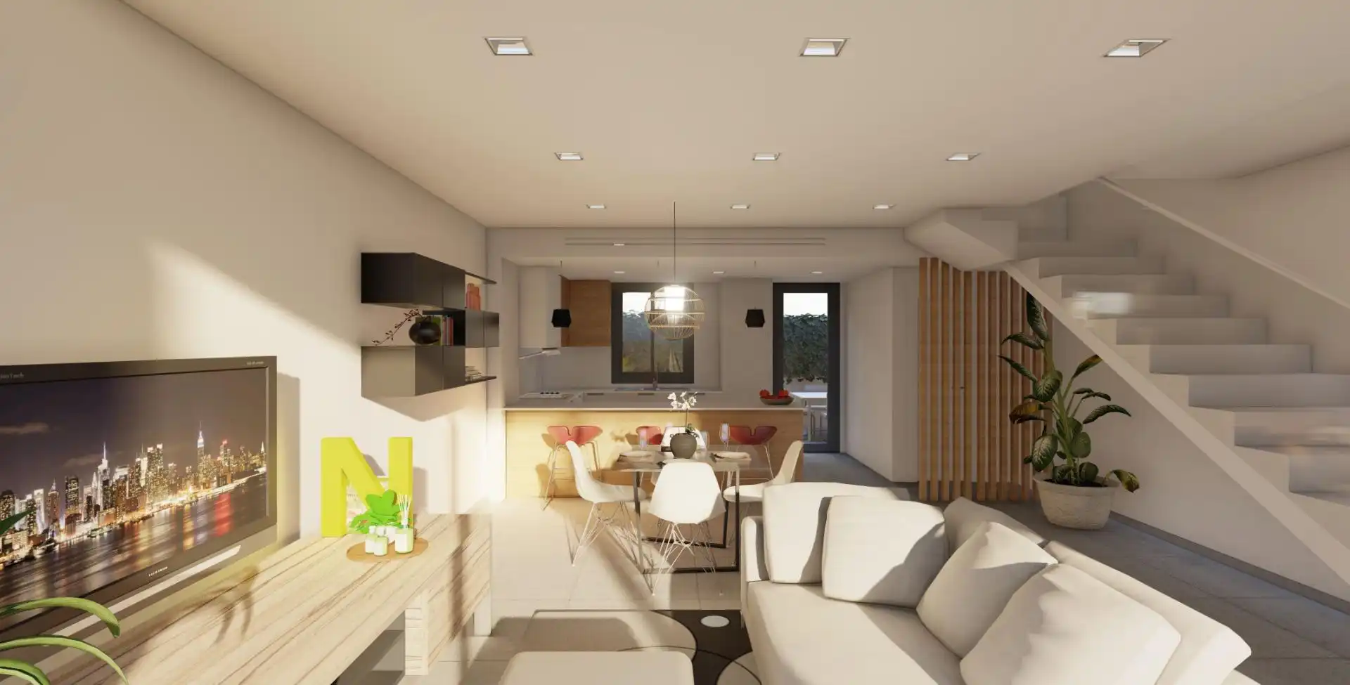 Terraced house with pool for sale in Cox, imagen 4