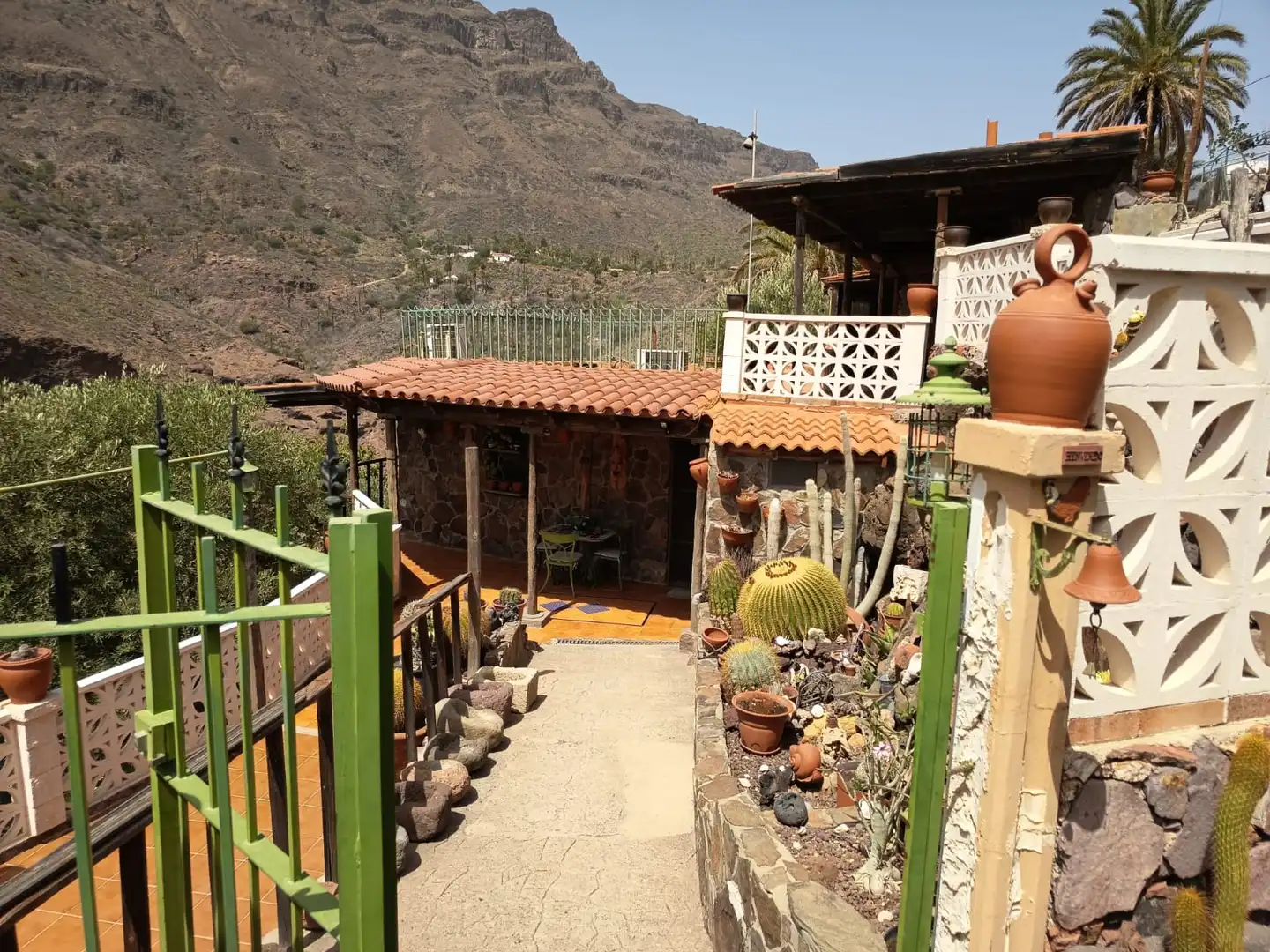 Jardí de Casa o xalet en venda en Santa Lucía de Tirajana amb Calefacció, Jardí privat i Rentadora