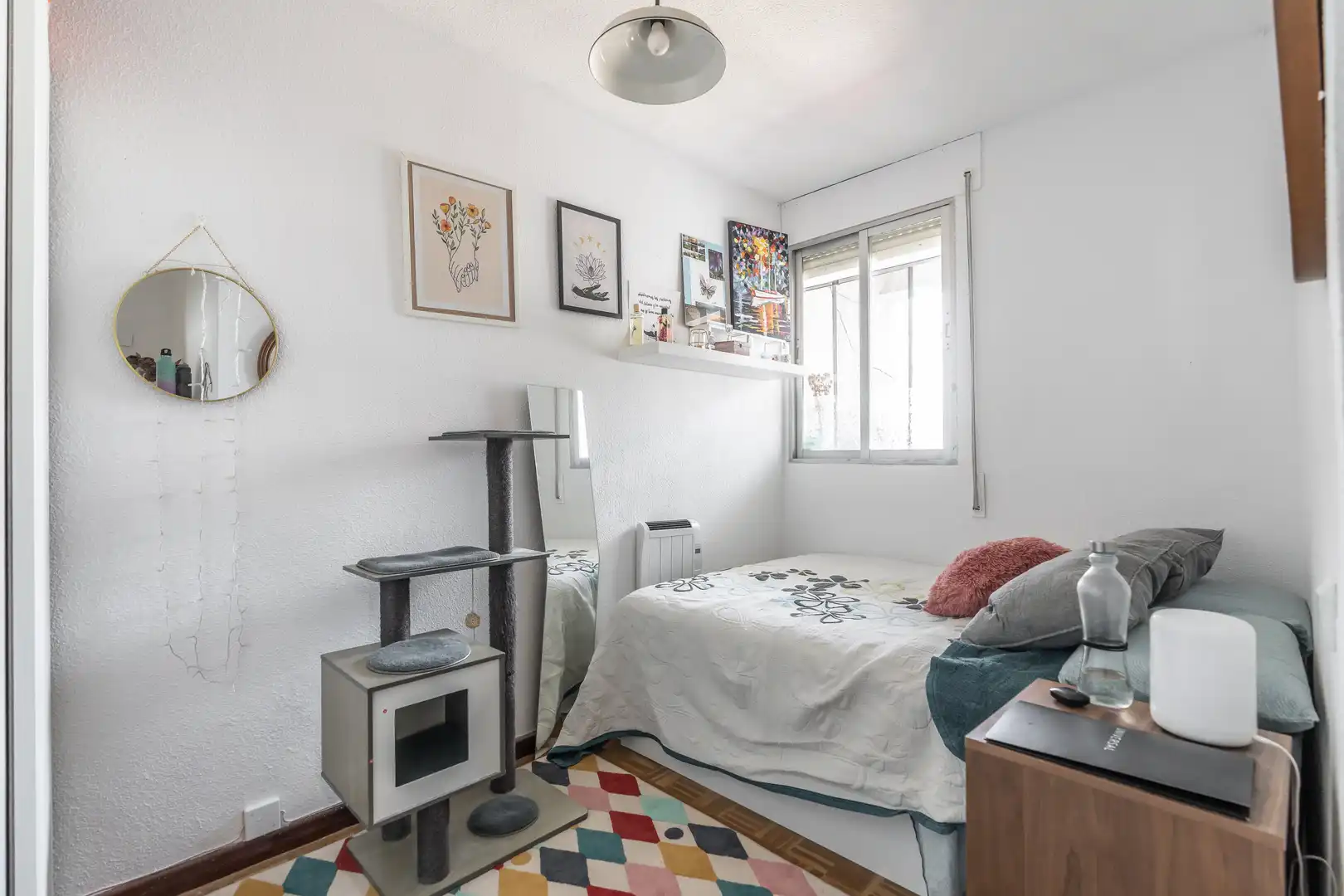 Bedroom of Flat for sale in Madrid  with Heating