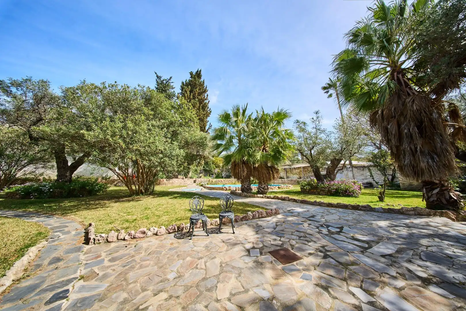 Jardí de Finca rústica en venda en Órgiva amb Jardí privat, Terrassa i Moblat