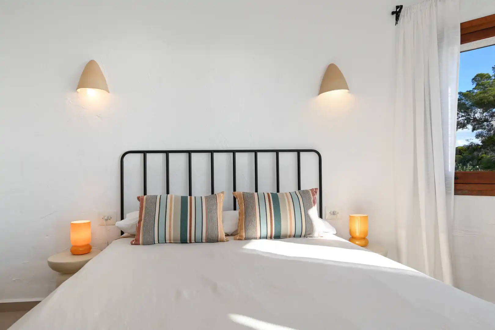 Habitación de Finca rústica de alquiler en Moraira con Aire acondicionado, Calefacción y Terraza