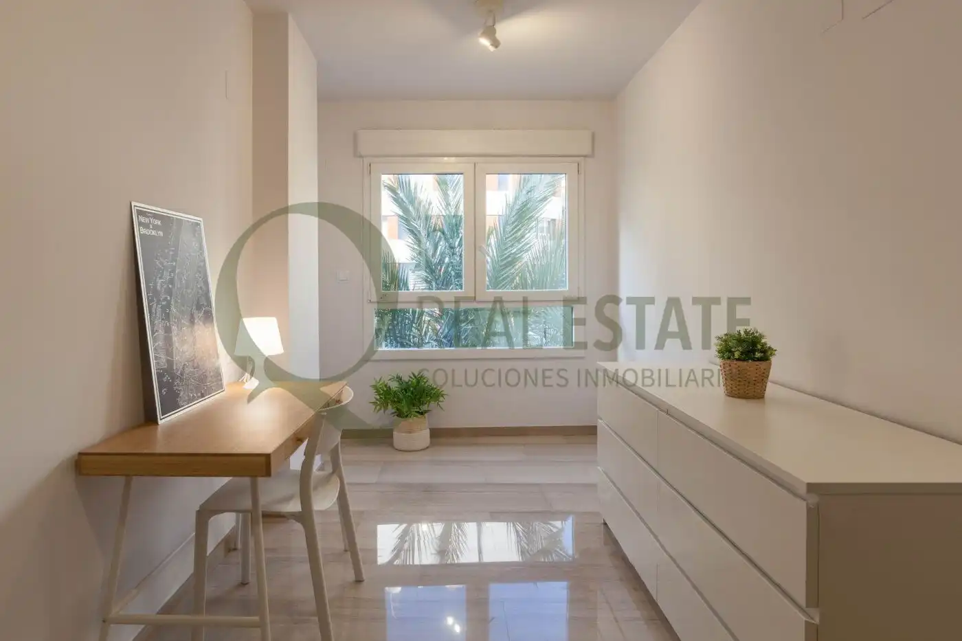 Bedroom of Flat for rent in Alicante / Alacant  with Heating, Terrace and Furnished