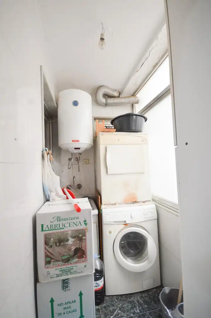Kitchen of Flat for sale in Almería  with Air Conditioner and Heating