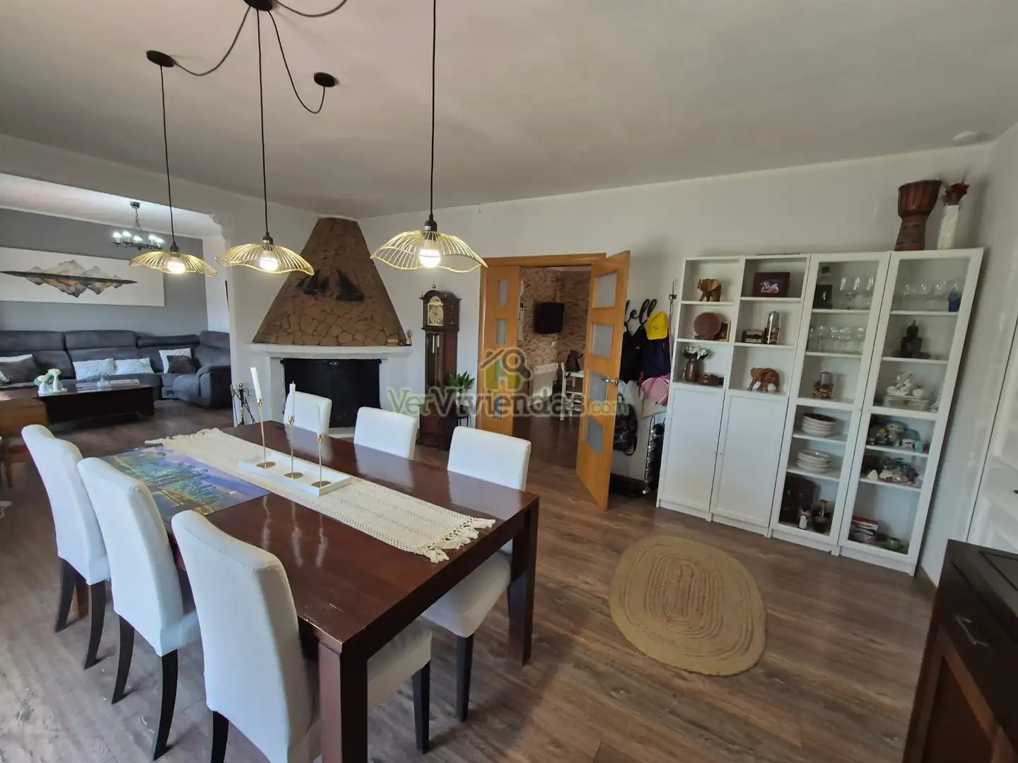 Comedor de Casa o chalet en venta en Olesa de Bonesvalls con Aire acondicionado, Calefacción y Jardín privado