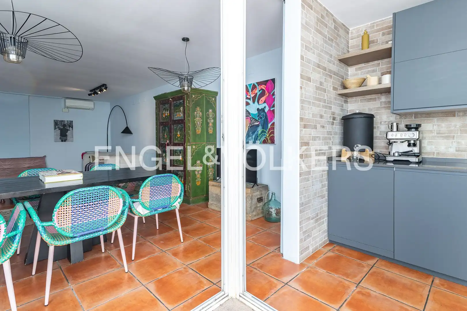 Terraza de Casa o chalet en venta en Badalona con Aire acondicionado, Calefacción y Jardín privado