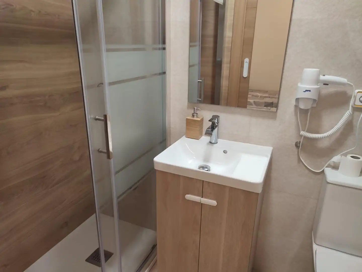Badezimmer von Maisonette zum Verkauf in Vinaròs mit Klimaanlage, Heizung und Terrasse