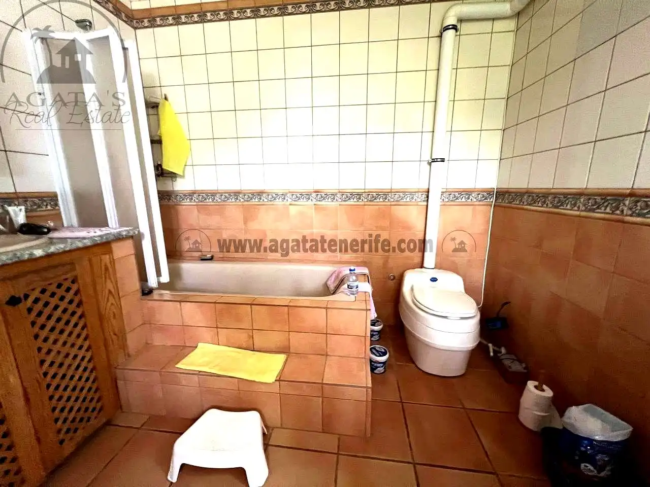 Baño de Finca rústica en venta en Vallehermoso con Aire acondicionado, Calefacción y Jardín privado