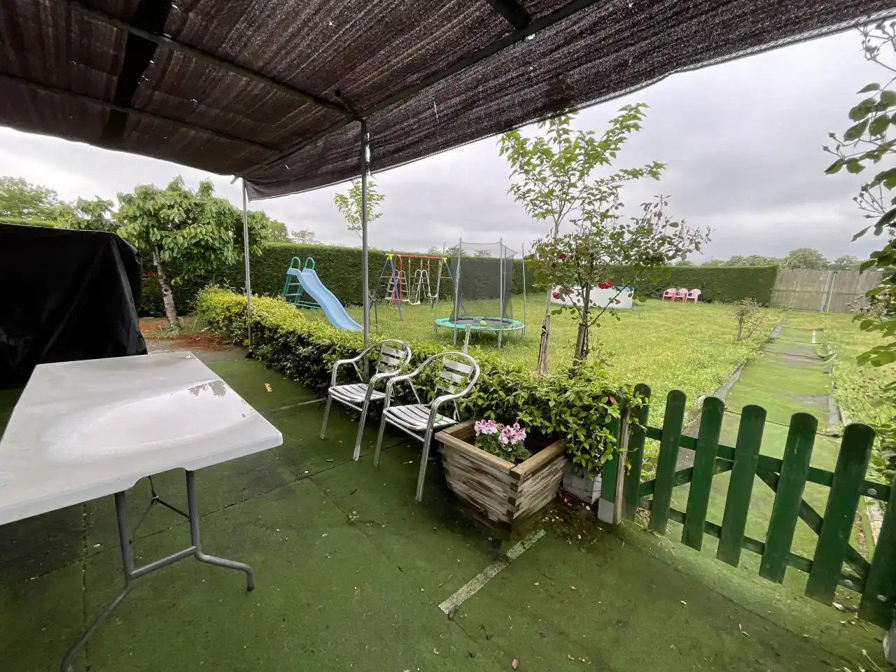 Terraza de Finca rústica en venta en Santo Domingo de la Calzada con Jardín privado