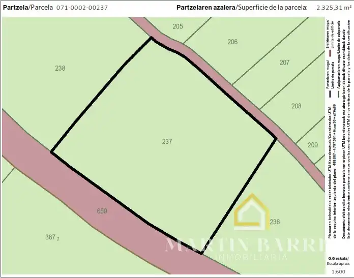 Terreno en venta en Muskiz