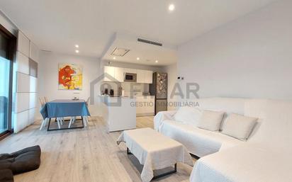Living room of Flat for sale in Sant Pol de Mar  with Air Conditioner, Terrace and Community pool