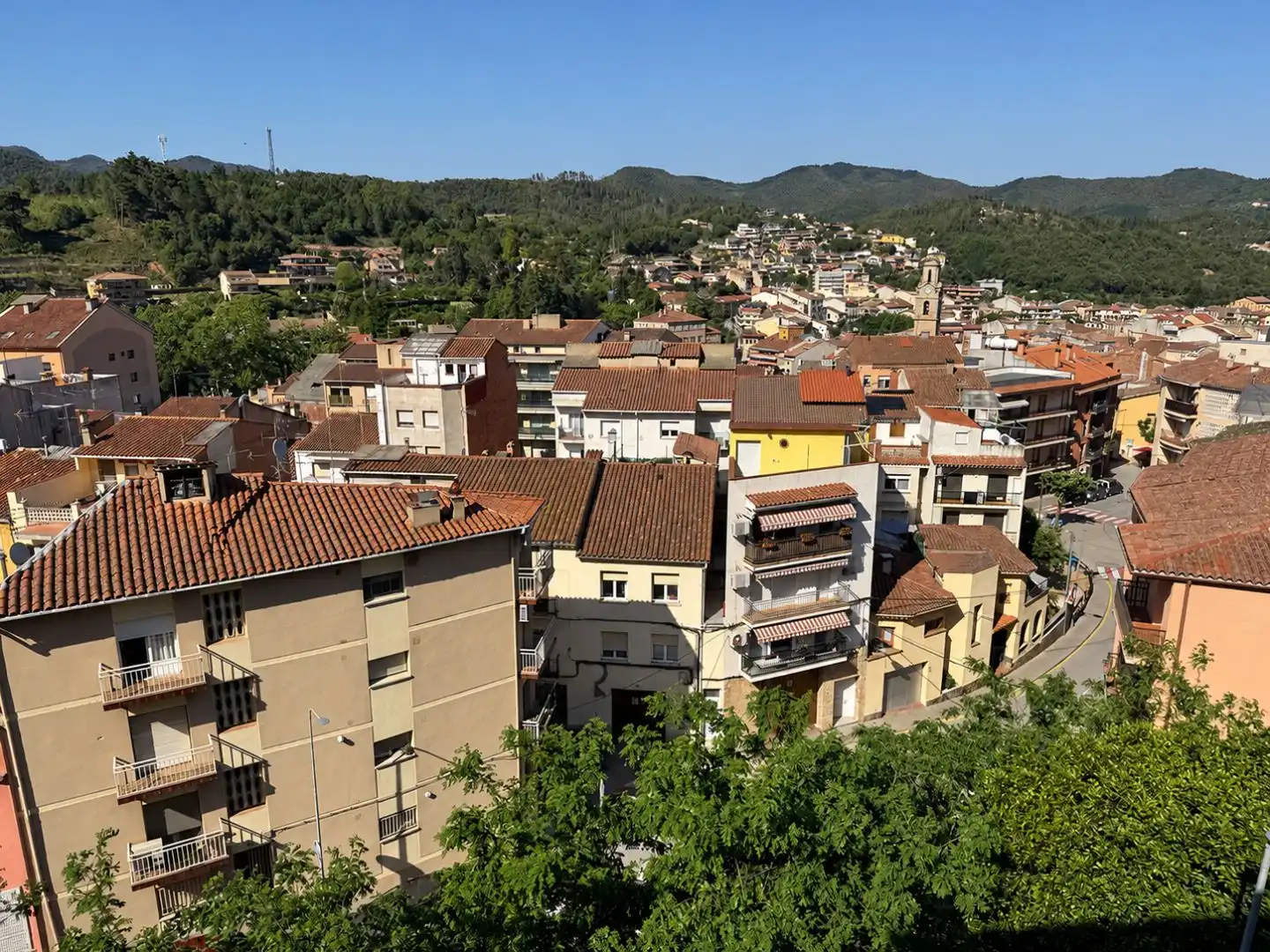 Exterior view of Flat for sale in Arbúcies  with Air Conditioner, Terrace and Balcony
