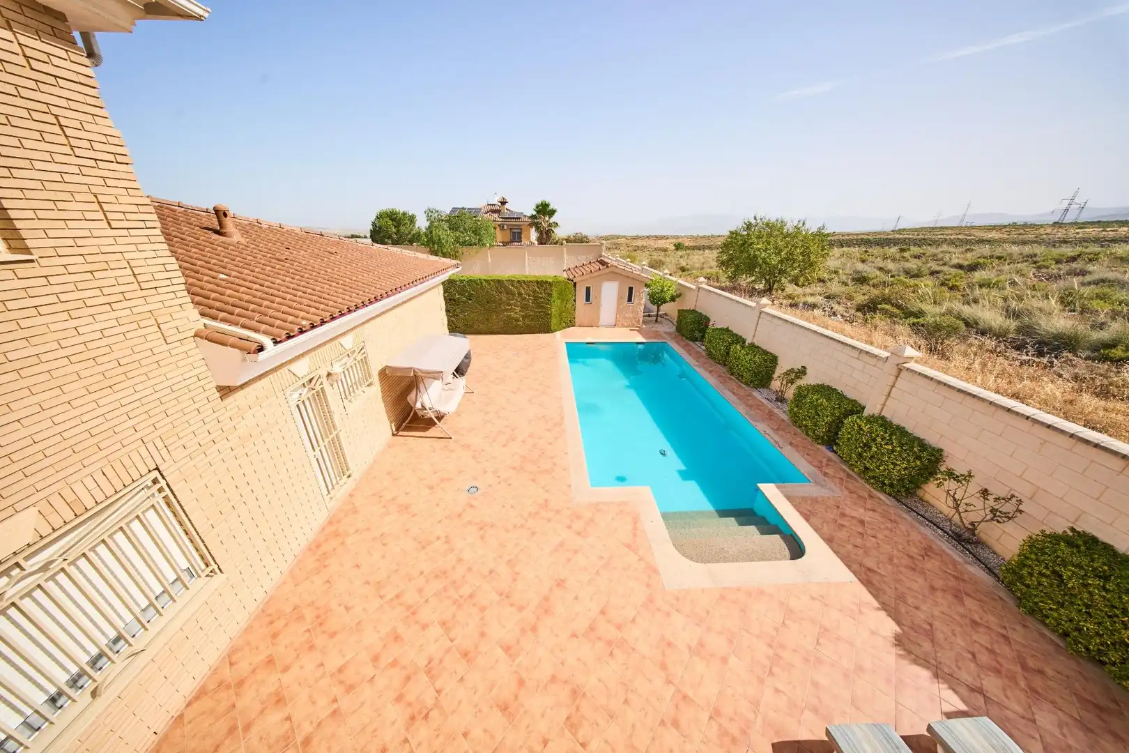 Piscina de Casa o chalet en venta en Dílar con Aire acondicionado, Calefacción y Jardín privado