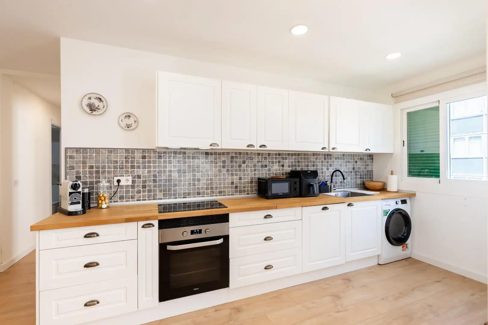 Cocina de Apartamento en venta en  Palma de Mallorca con Aire acondicionado, Calefacción y Amueblado