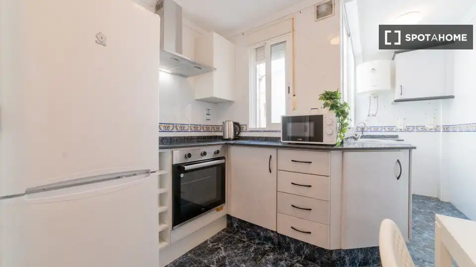 Cocina de Piso para compartir en Massamagrell con Aire acondicionado, Calefacción y Amueblado