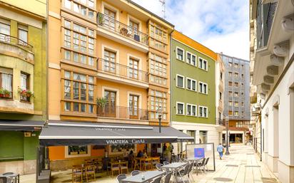 Exterior view of Flat for sale in Gijón   with Heating, Parquet flooring and Balcony