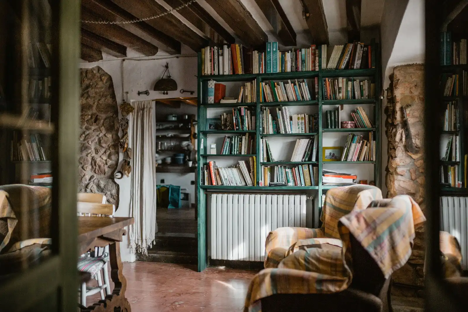 Sala de estar de Casa adosada en venta en Vacarisses con Calefacción, Horno y Balcón