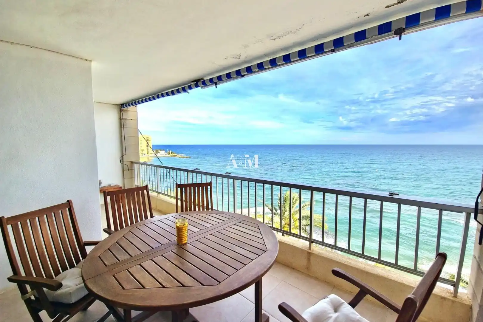 Terraza de Piso de alquiler en Torrevieja con Aire acondicionado, Calefacción y Amueblado