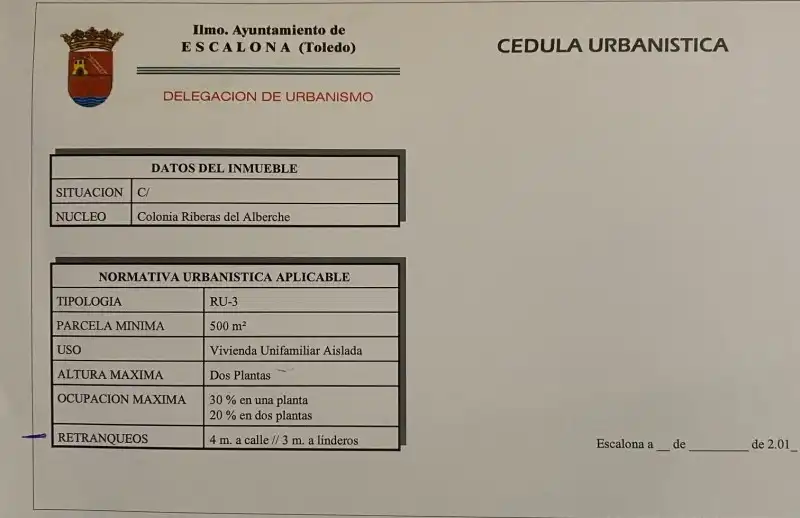Terreni e lotti in vendita a Escalona, imagen 3