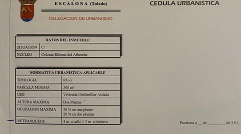 Terreno en venta en Escalona Toledo, imatge 3