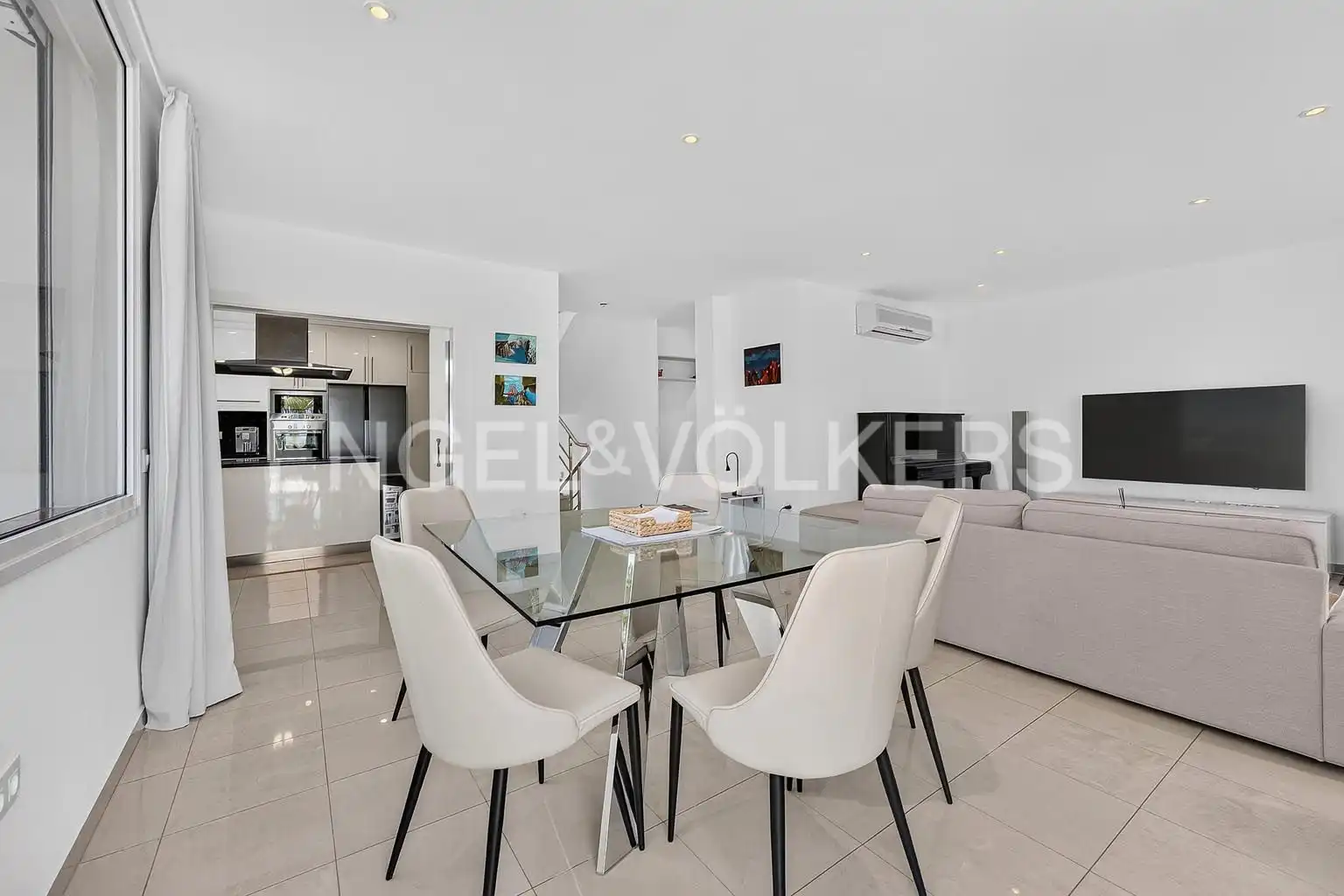 Dining room of Houses for sale in Adeje  with Air Conditioner, Terrace and Swimming Pool