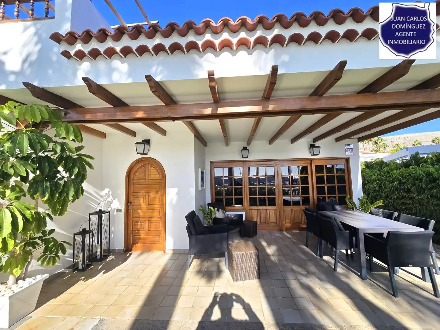 Terraza de Casa o chalet de alquiler en San Bartolomé de Tirajana con Aire acondicionado, Jardín privado y Terraza