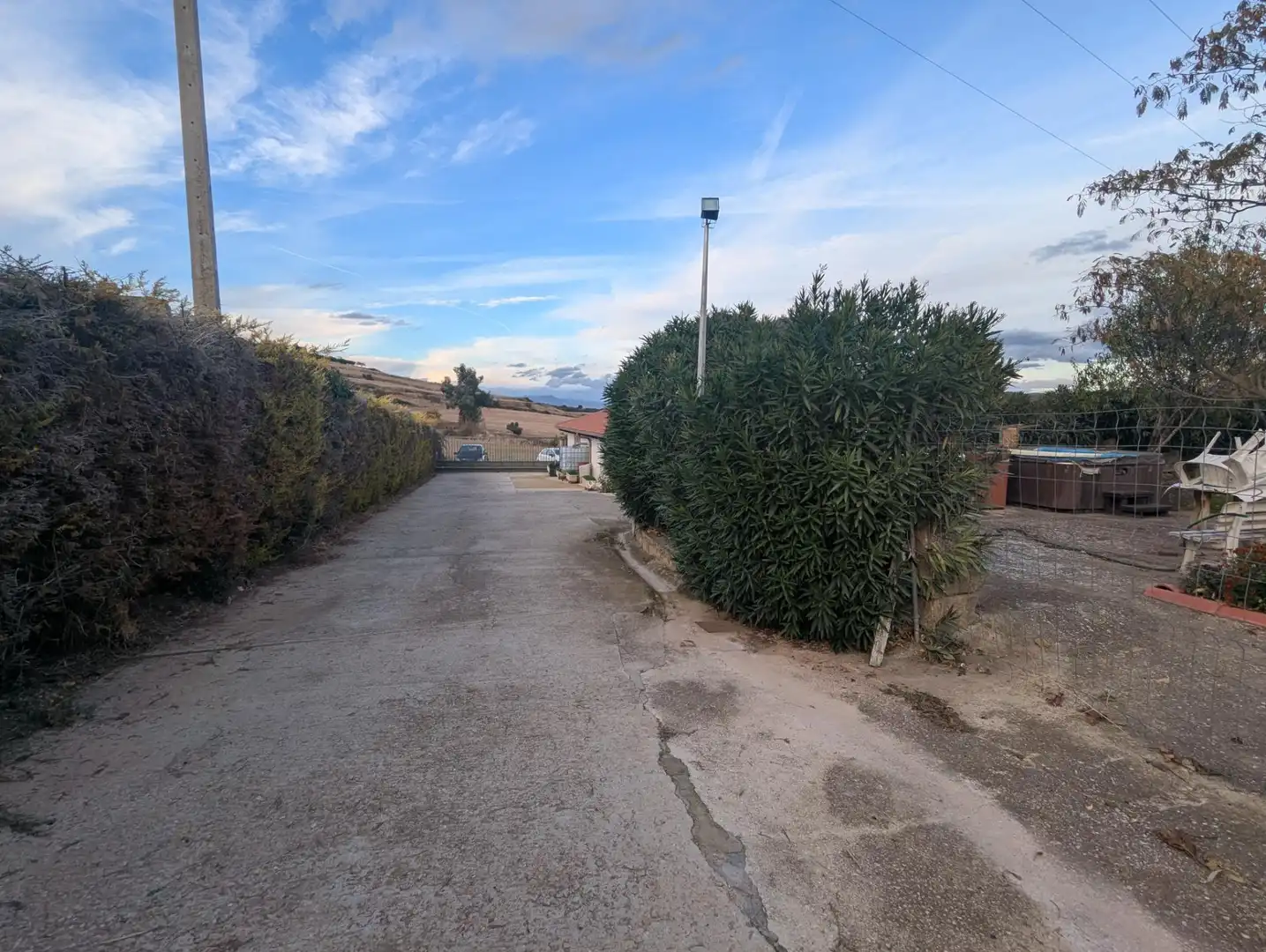 Vista exterior de Nave industrial en venta en Aberin