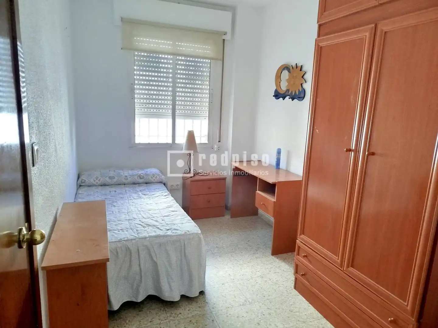 Bedroom of Flat for rent in Sevilla  with Air Conditioner, Terrace and Furnished
