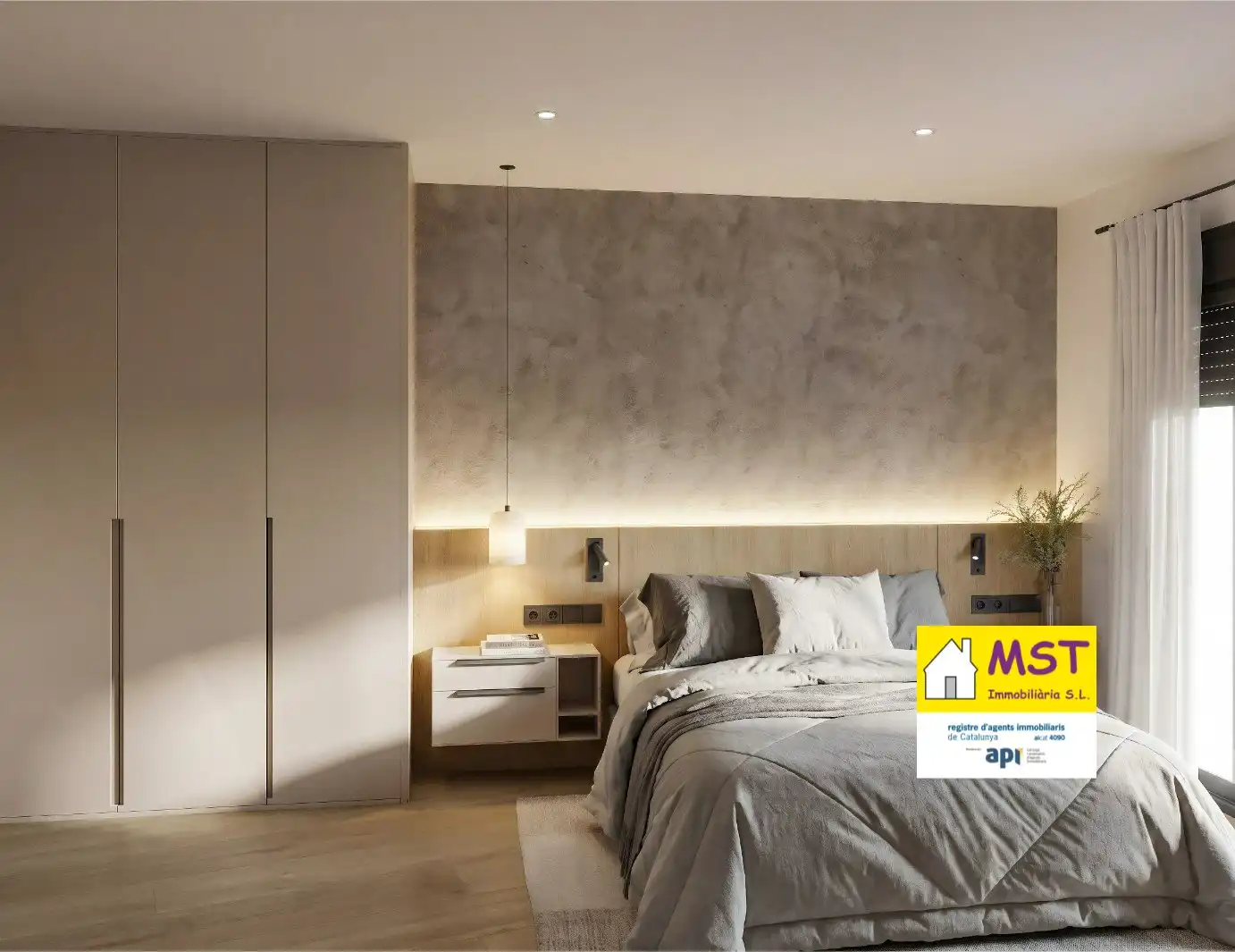 Bedroom of Flat for sale in Navàs  with Air Conditioner, Heating and Terrace