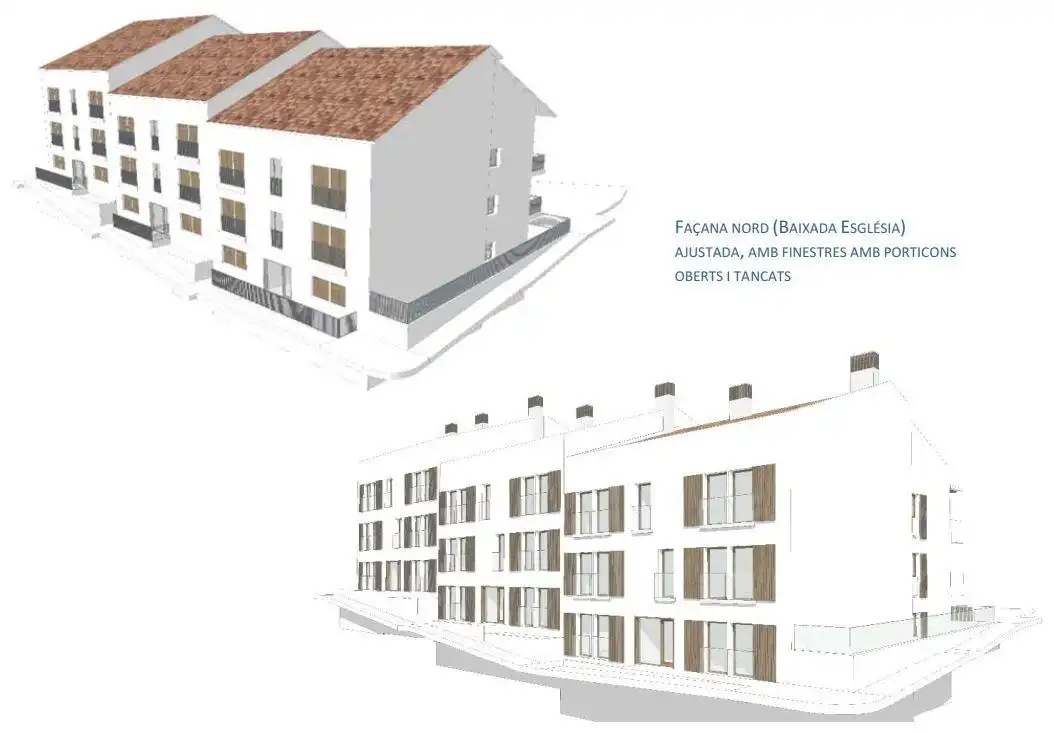 Außenansicht von Wohnung zum Verkauf in Cabrera de Mar