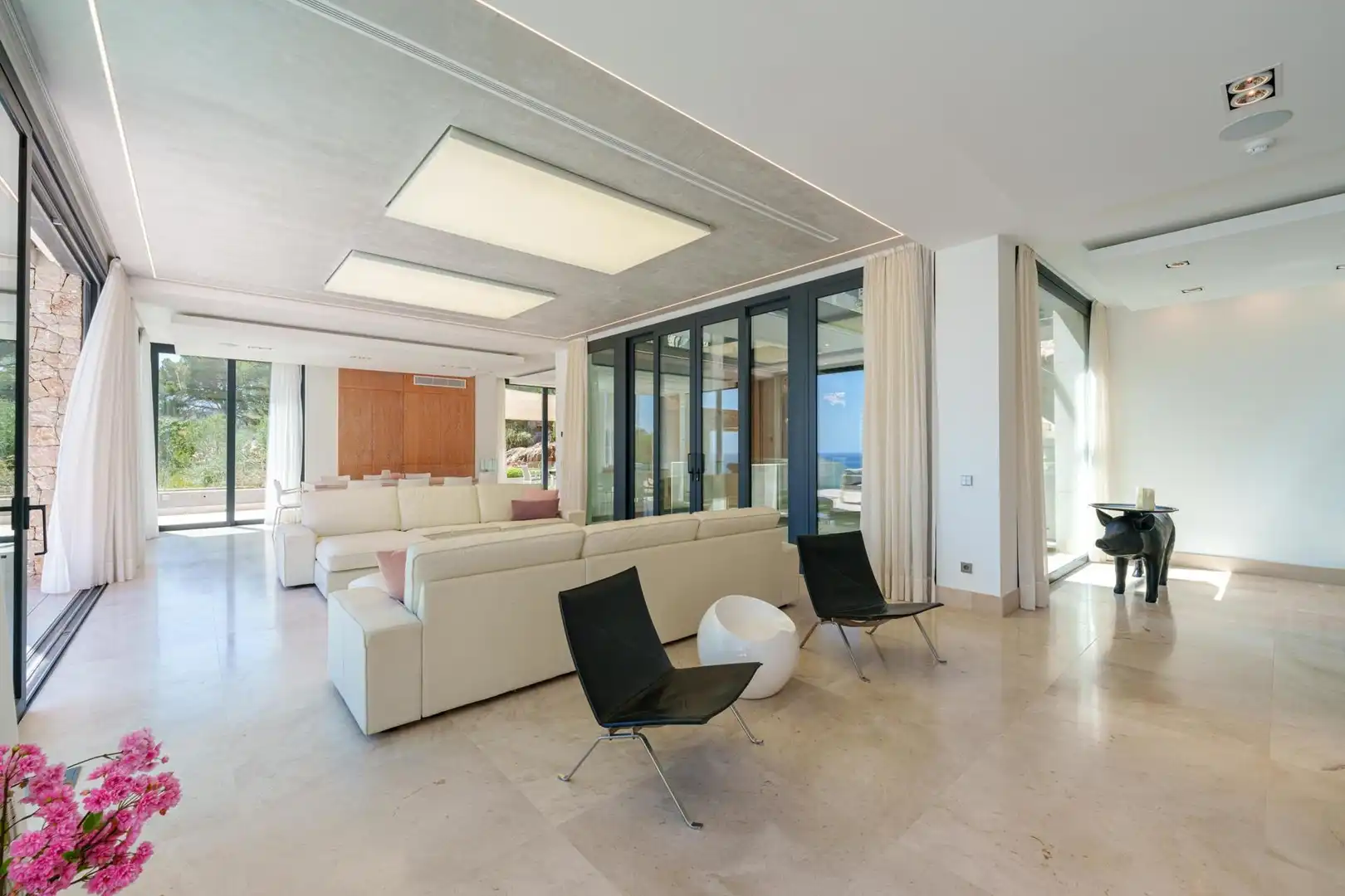 Sala d'estar de Finca rústica en venda en Capdepera amb Aire condicionat, Calefacció i Terrassa