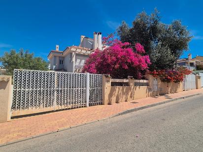 Exterior view of Single-family semi-detached for sale in Santa Pola  with Terrace and Balcony