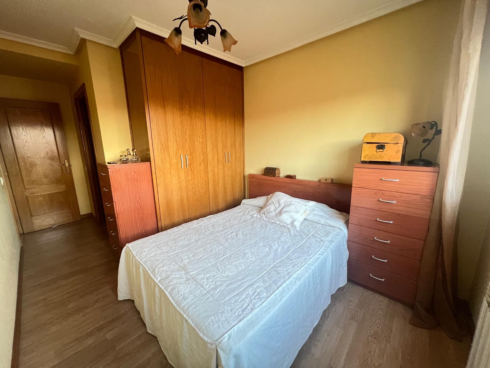 Bedroom of Apartment for sale in  Logroño  with Heating, Parquet flooring and Terrace