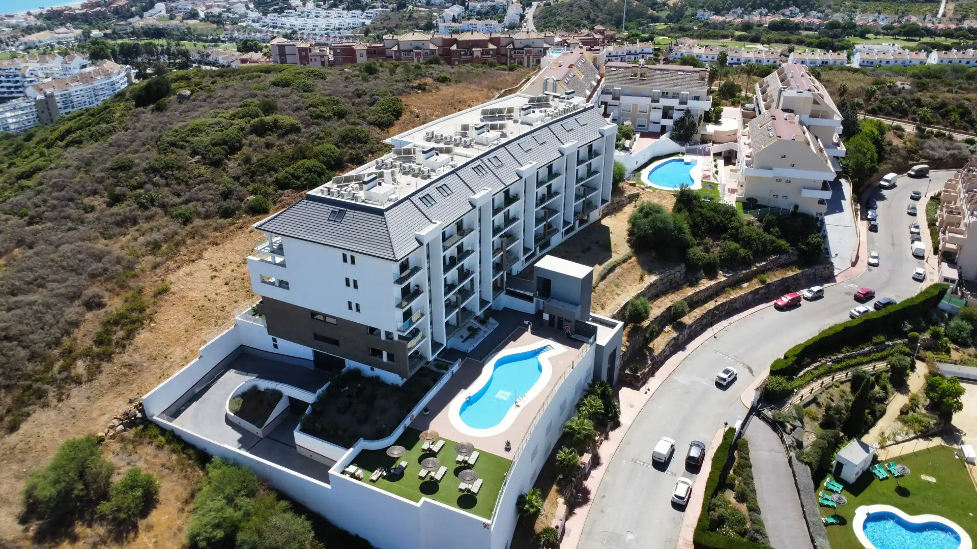 Mini appartamento con terrazza in vendita a La Duquesa, imagen 28