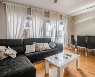 Living room of Flat to rent in Blanes  with Air Conditioner, Terrace and Furnished