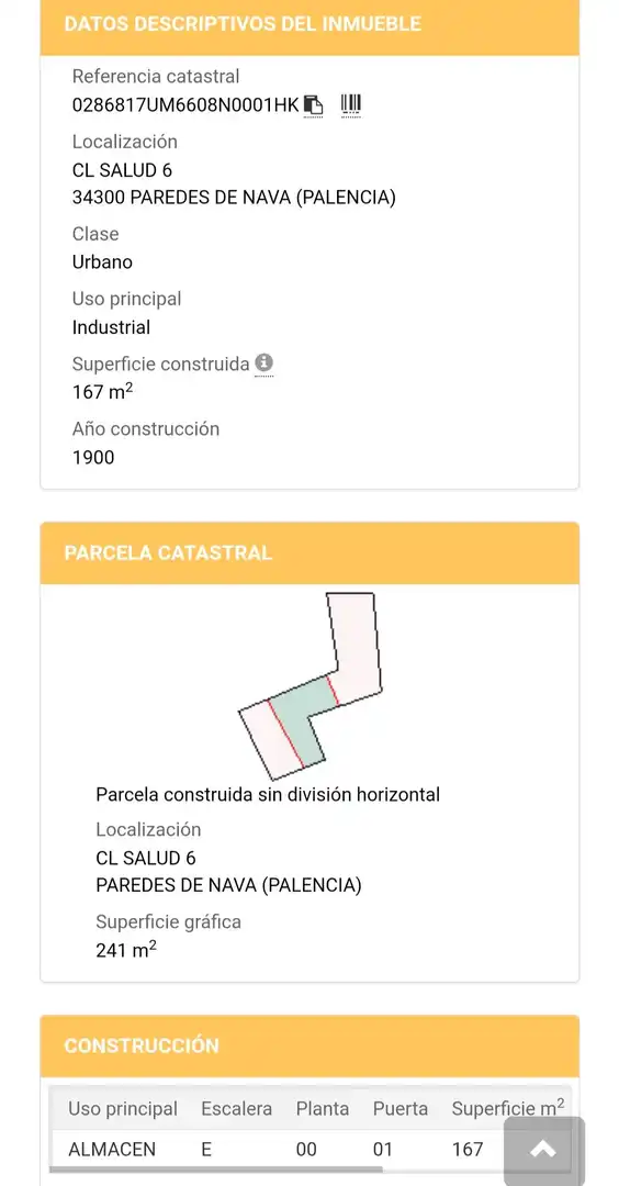 Finca rústica en venta en Paredes de Nava con Jardín privado y Trastero