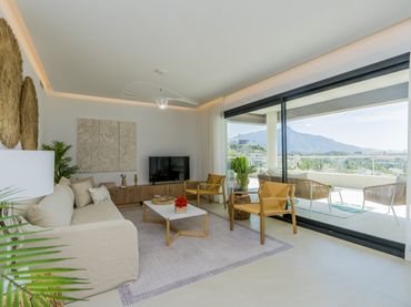 Apartament amb piscina en venda a Benahavís pueblo