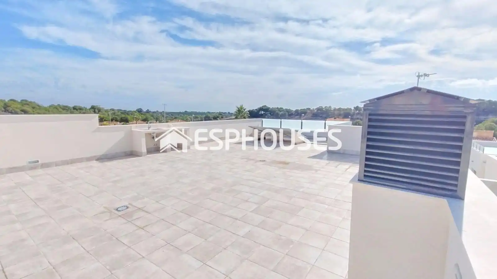 Terrassa de Casa o xalet en venda en Pilar de la Horadada amb Terrassa, Piscina i Balcó