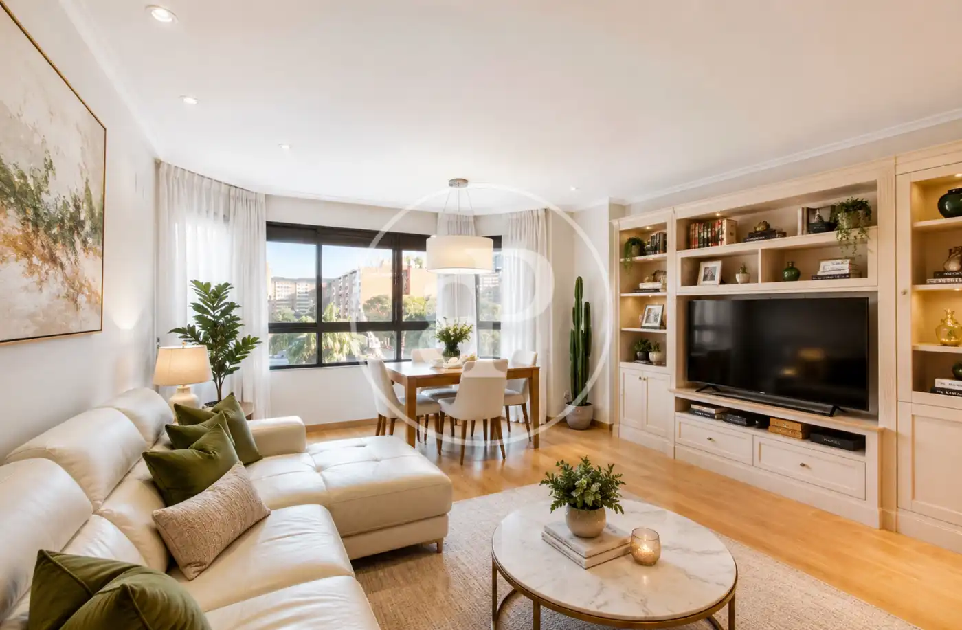 Living room of Flat for sale in Valencia  with Heating