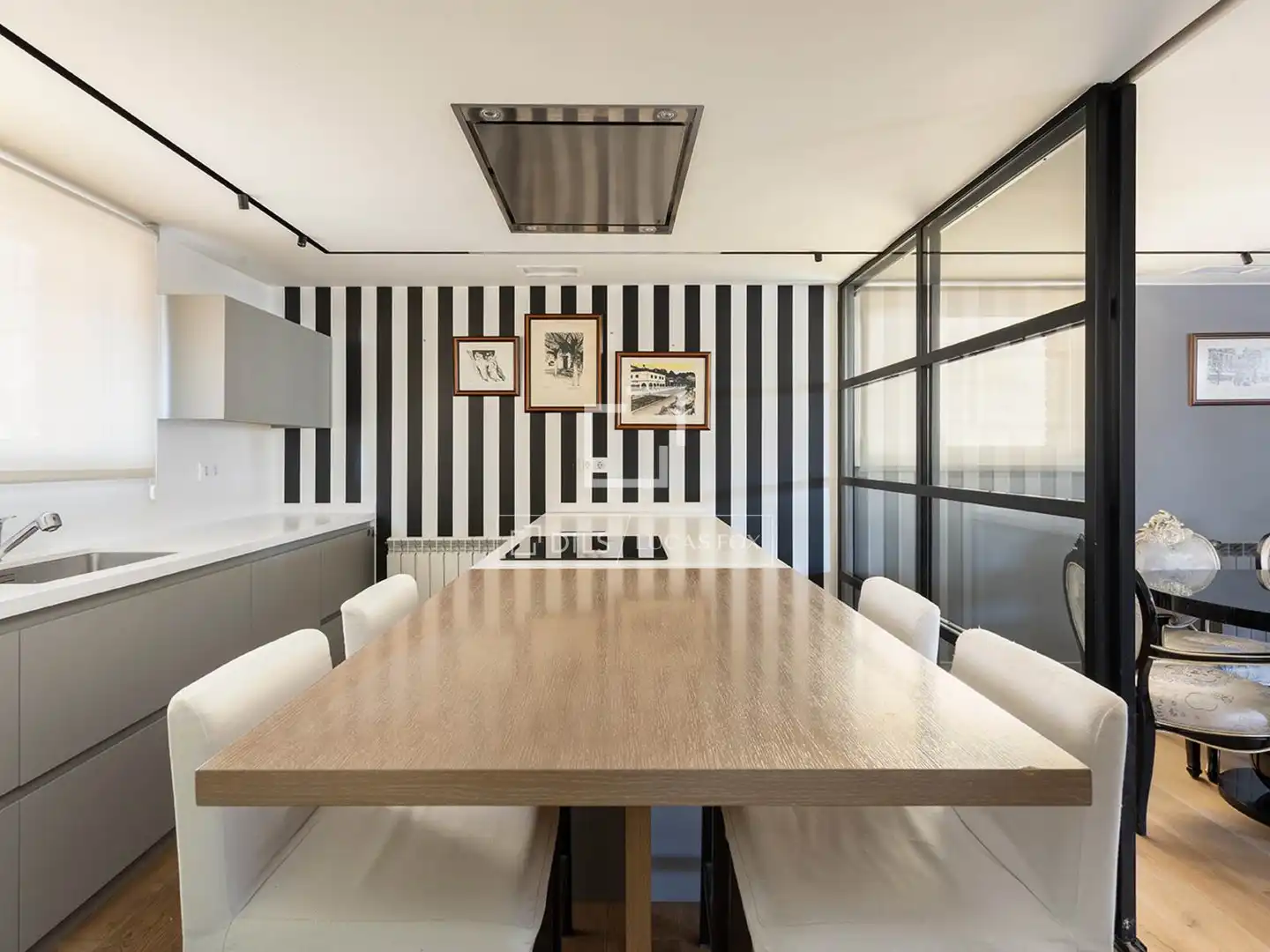 Esszimmer von Wohnung zum Verkauf in Barcelona mit Klimaanlage und Terrasse