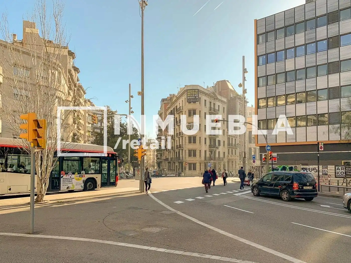 Vista exterior de Oficina de alquiler en Barcelona con Aire acondicionado y Calefacción