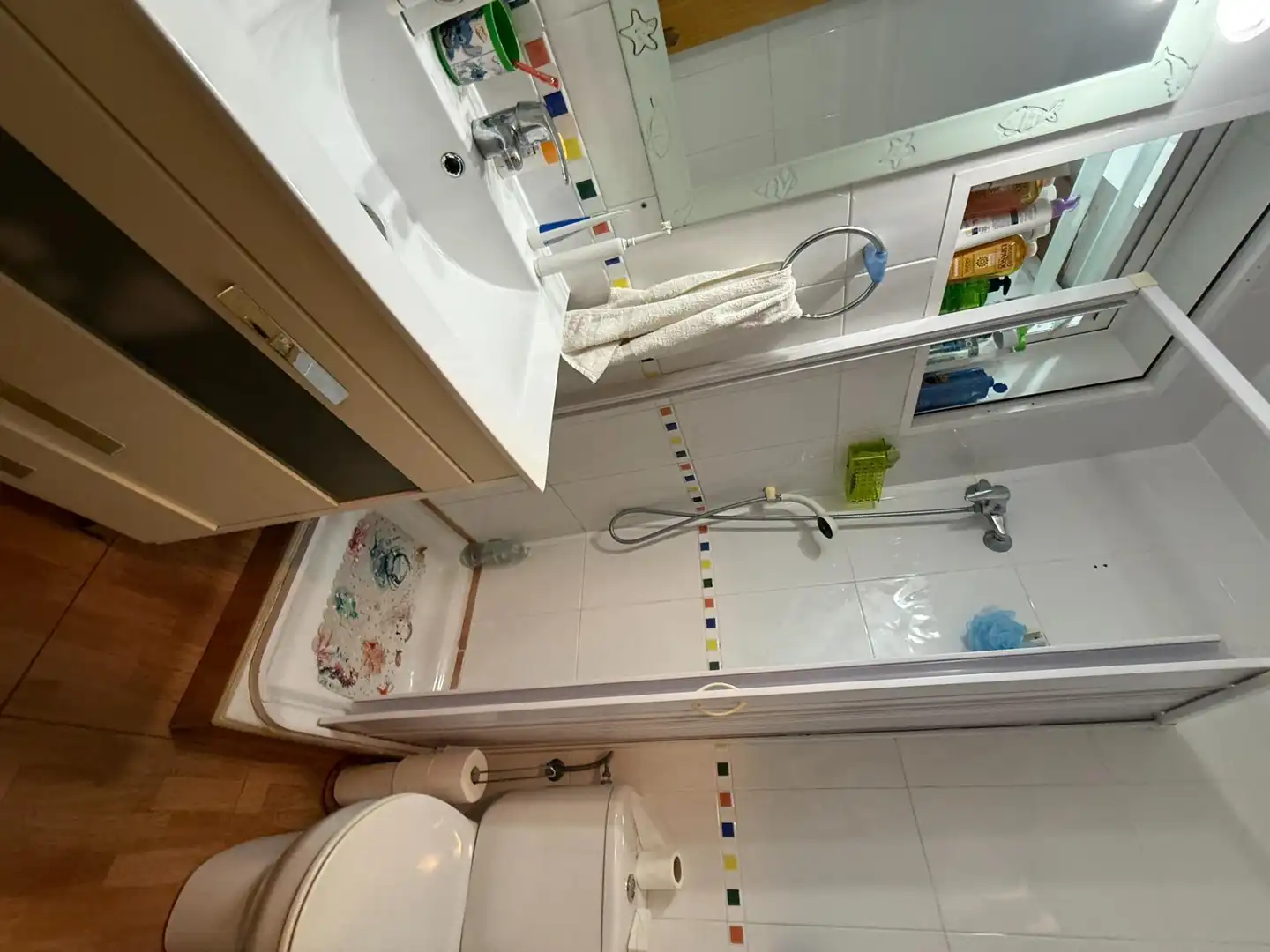 Baño de Casa o chalet de alquiler en Santa Pola con Aire acondicionado, Amueblado y Piscina comunitaria