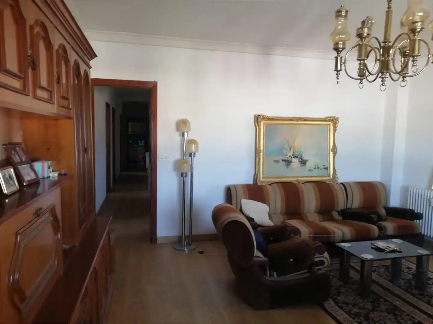 Sala d'estar de Pis en venda en Coria amb Aire condicionat i Balcó