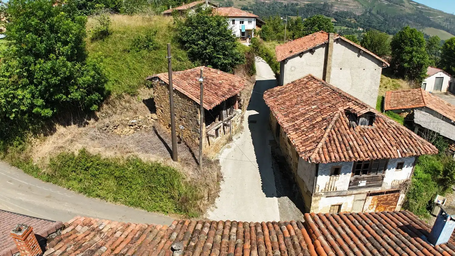 Vista exterior de Casa o chalet en venta en Piloña con Trastero y Piscina