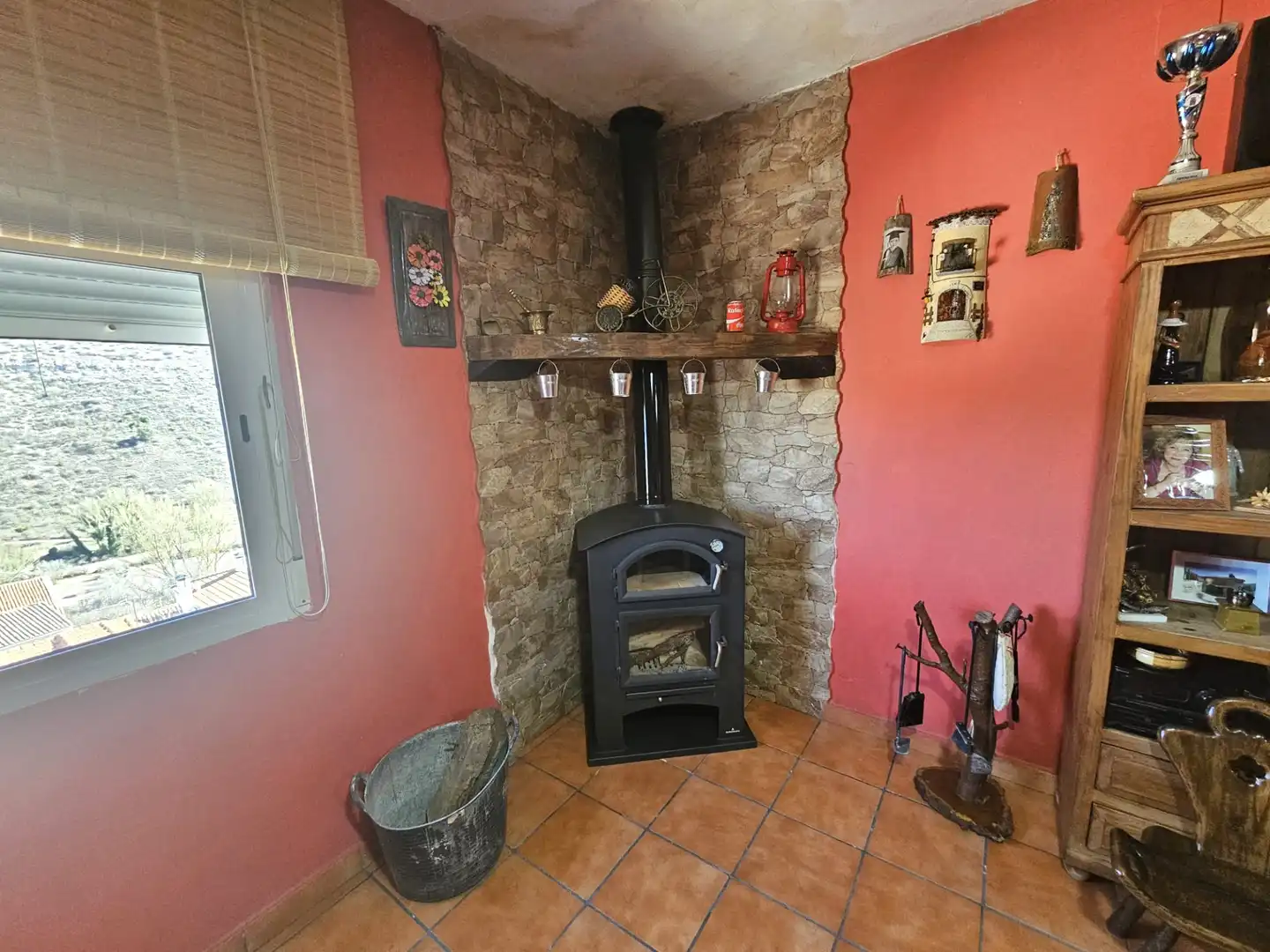 Cocina de Finca rústica en venta en Argecilla con Calefacción, Terraza y Trastero