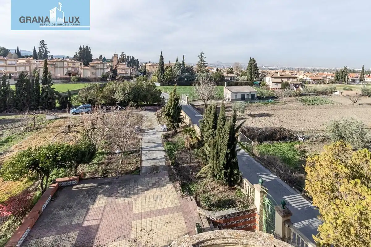 Vista exterior de Finca rústica en venda en Cájar amb Jardí privat, Terrassa i Traster