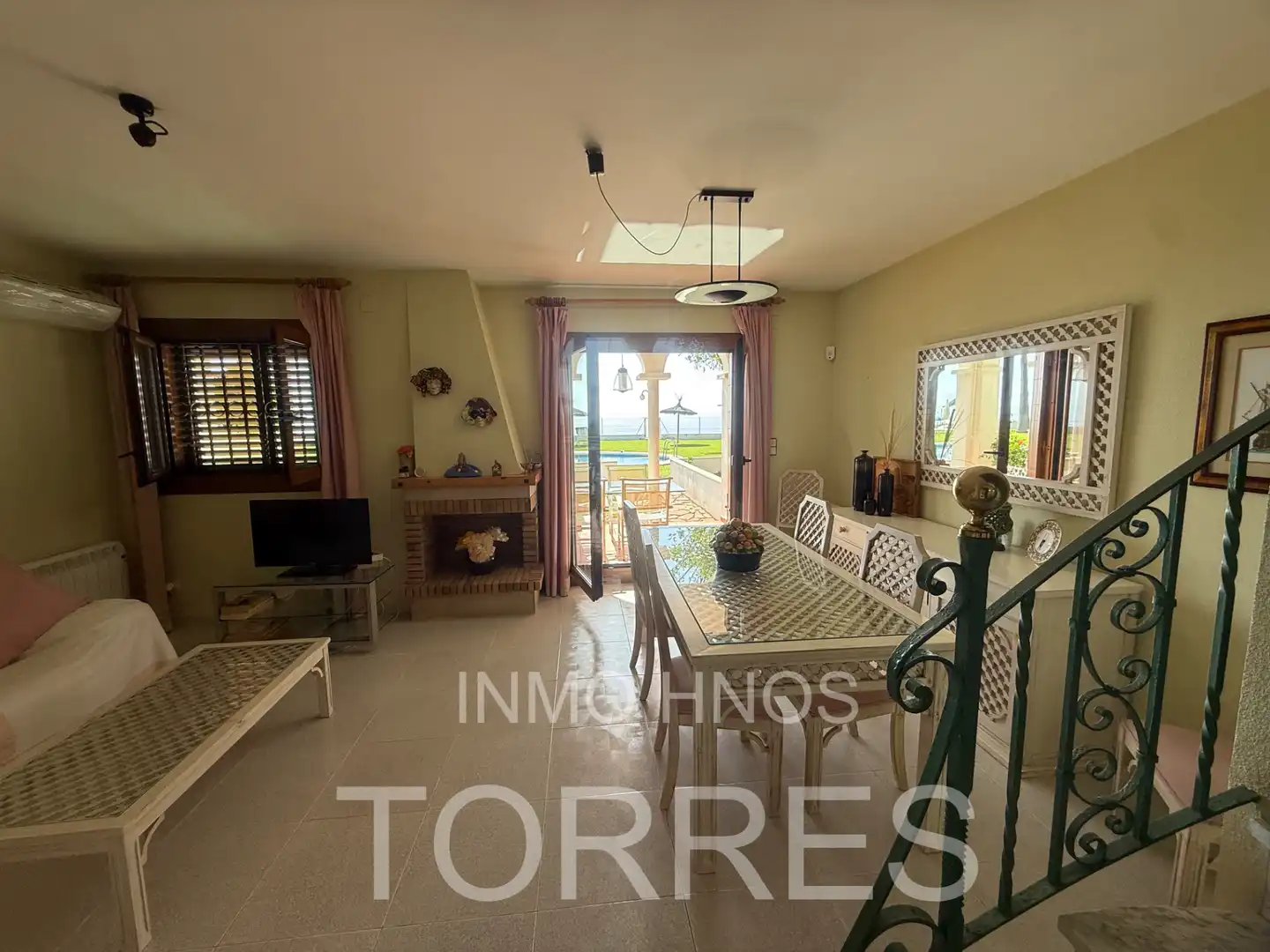 Comedor de Casa adosada en venta en Benicarló con Aire acondicionado, Jardín privado y Terraza