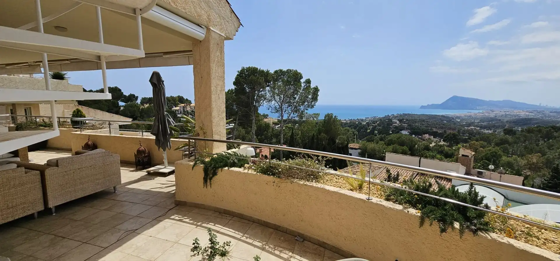 Terraza de Apartamento en venta en Altea con Aire acondicionado, Calefacción y Terraza