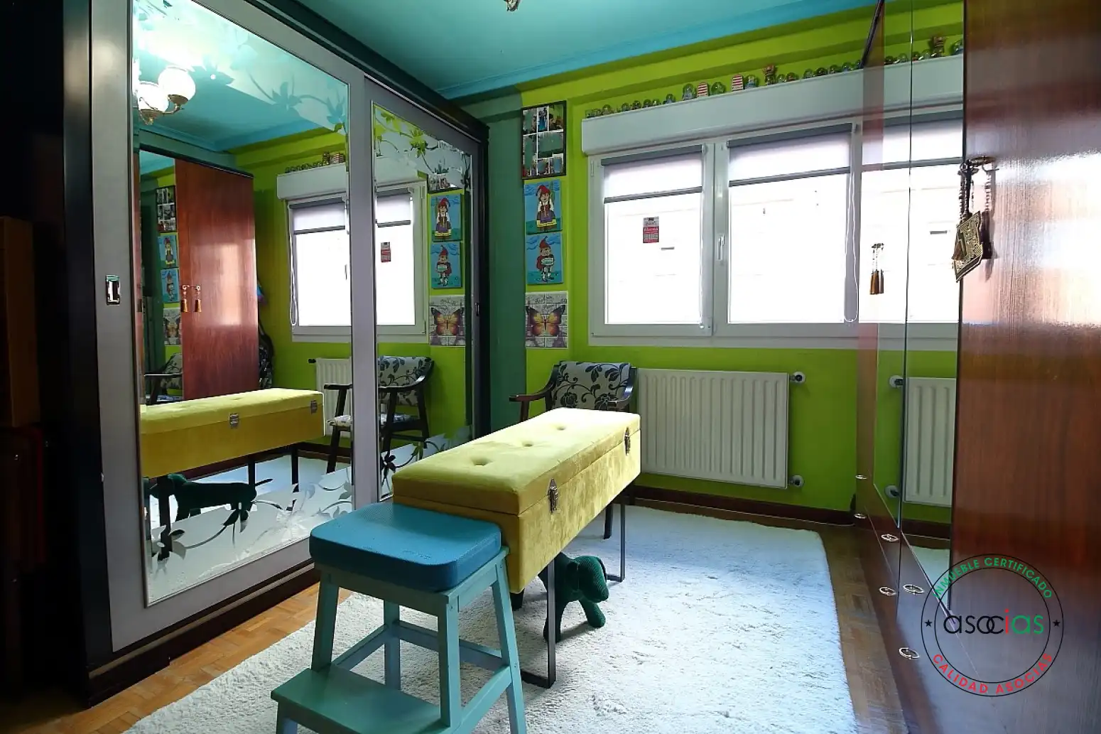 Habitación de Piso en venta en Gijón  con Calefacción, Parquet y Trastero
