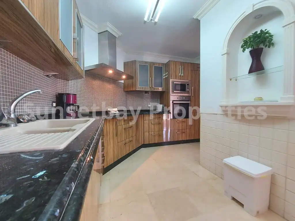 Kitchen of Houses for sale in Santiago del Teide  with Air Conditioner, Private garden and Terrace