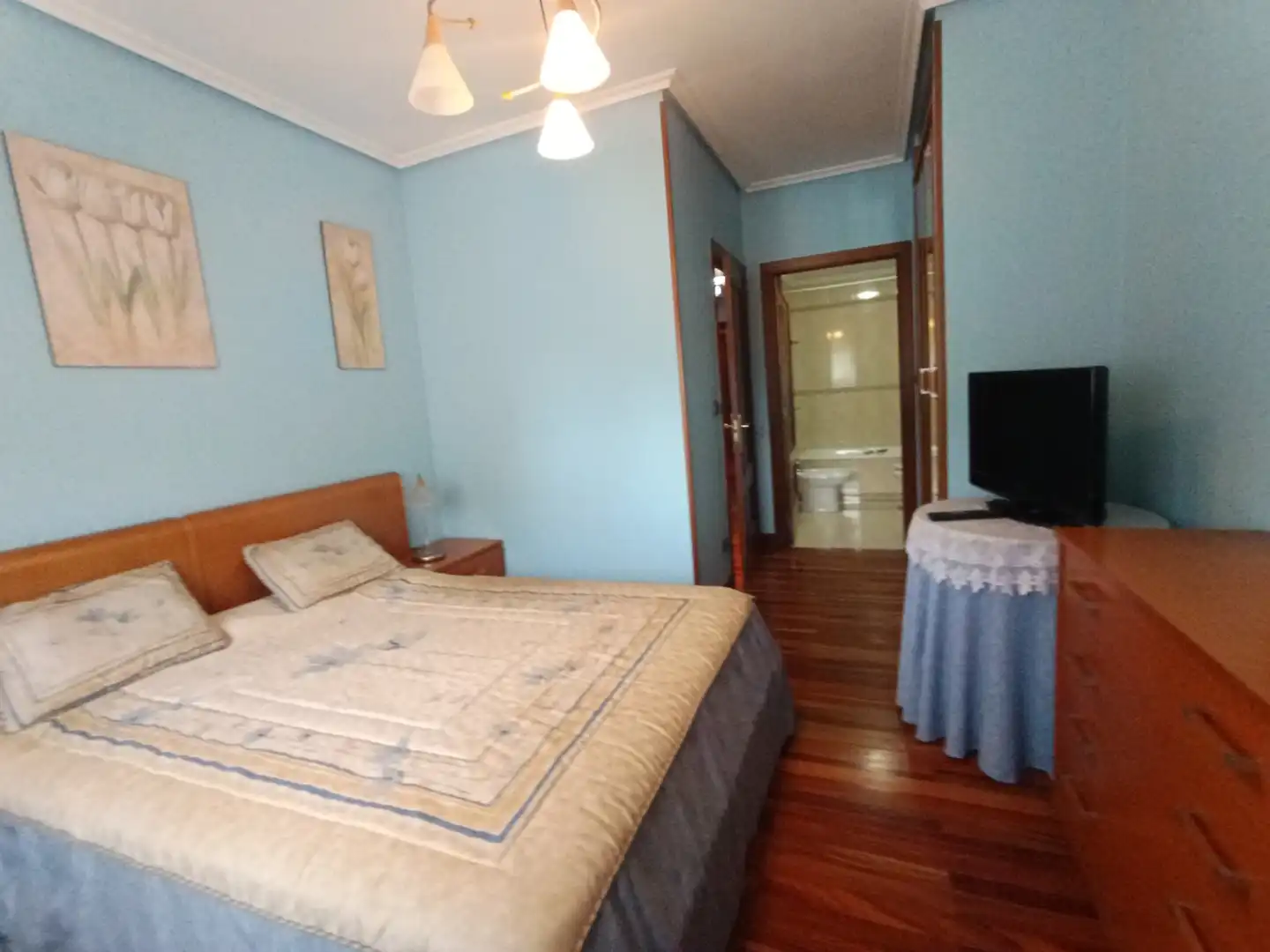 Bedroom of Flat for sale in Ayala / Aiara  with Heating, Storage room and Furnished